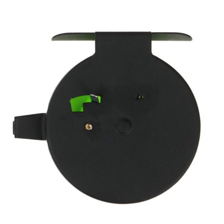 Inertial coil, metal plastic, diameter 6.5 cm, guide, black-salan, 701d-3