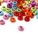 Acrylic bead "numbers" mix, 7 × 4 mm, set 10 g, color mix