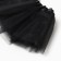 Skirt elegant for a girl crumb I, black, 17 cm