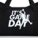 Sports bag with lightning, long belt, black color