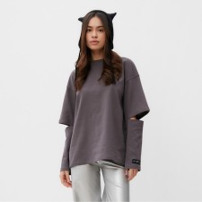 Jumper (longshilv) Mist: Base, S-m size, graphite color
