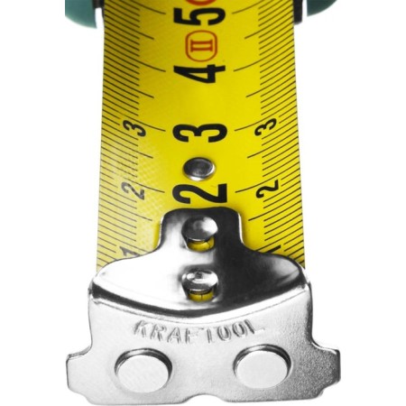 Roulette Kraftool Grand 34022-10-25, rubberized plastic, magnetic hook, 10 m x 25 mm-2
