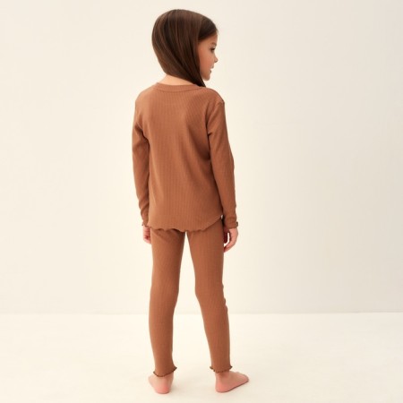 Pajama Children's SL Home P 34 (122-128), coffee-4