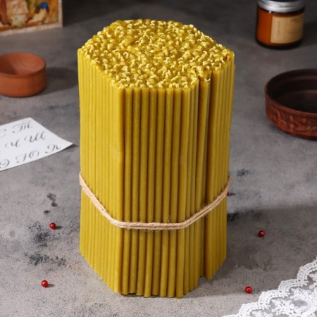 Honey candles No. 60, packaging 2kg, paraffin + honey oil-3