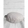 Pillow Siddle "Flower sketches", decorative, d = 52 cm