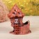 Aroma lace house "Granny Yaga", 18 cm, handmade, mix,