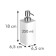 Online detector for detergents, 350 ml