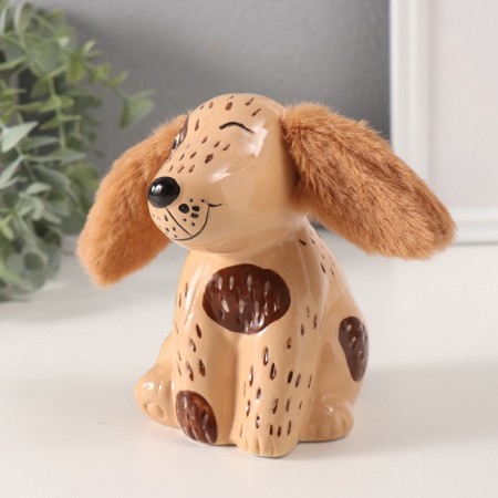 Pig a piggy bank Ceramics "Nutrient Dog" 8.6x1.8x13.1 cm-1