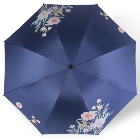 Mechanical “Flowers” ​​umbrella, Eponge, 4 additions, 8 spokes, r = 48 cm, color mix-7