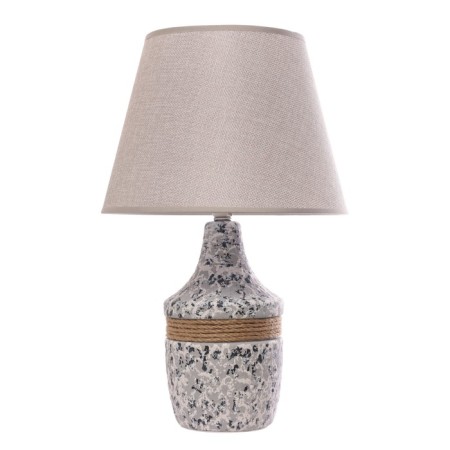 Yanita table lamp E14 40W gray 25x25x40cm-5
