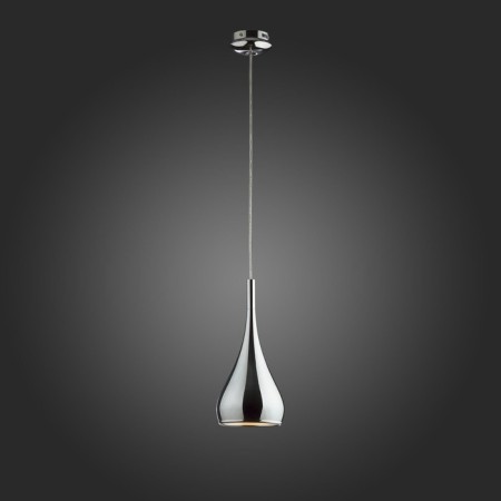 Suspension lamp ST LUCE. SL874.113.01. GoCce. 1x40 W, E27, 16x16x35 cm, chromium color-4