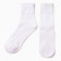 Women's socks, white color, size 36-41