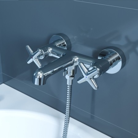 IDDIS AcRSB02I02WA bathtub mixer, two -bearing, chrome-2