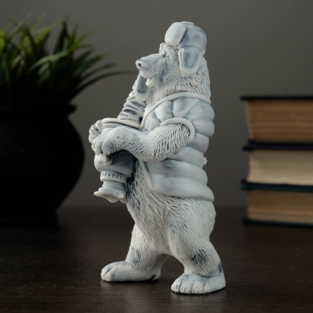 Сувенир "Медведь с самоваром" 14,5см-4