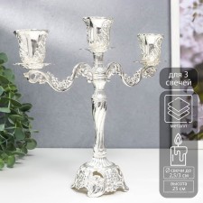 Summary of Metal for 3 candles 