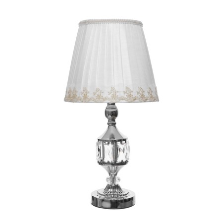 Table lamp enthusiasm 1x60W E27 silver 26x26x46 cm Risalux-4