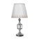 Table lamp enthusiasm 1x60W E27 silver 26x26x46 cm Risalux