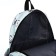 Youth backpack from textiles on lightning, 3 pockets, waist bag, blue color