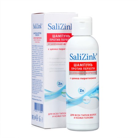 Salitsink's dandruff shampoo with zinc pyrithion, 150 ml
