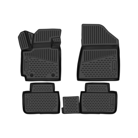 3D mats in the cabin for Changan CS55 (I) 2017-, SUV, 4 pcs.