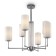 Caustra Freya Fr5184PL-06CH AGNES, 600x600x613 mm, E14, 6x60W, chromium color