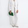 Bag-clate on the magnet, strap on the wrist, green color