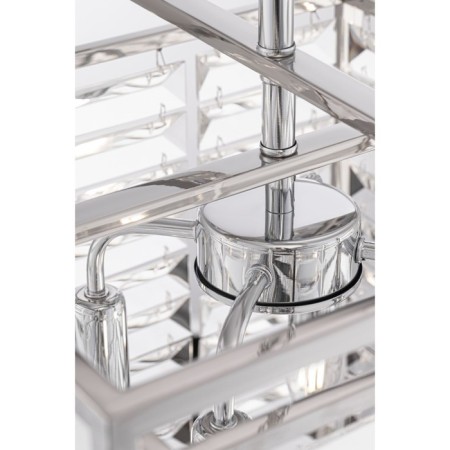 Suspension lamp Maytoni Mod060pl-04ch, E14, 4x60 W, 565x565x1216 mm, Chrome-6