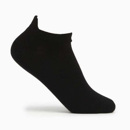 Women's socks shortened, black color, size 36-40