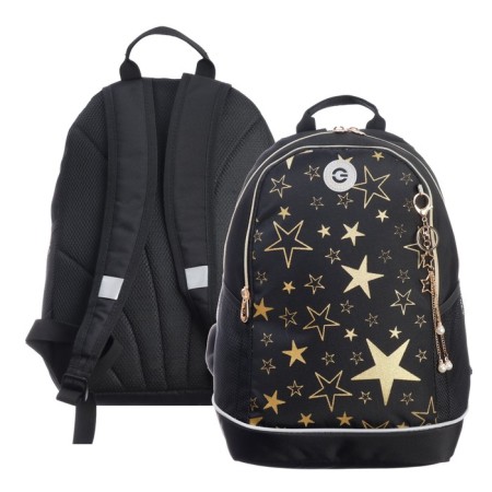 School backpack, 38 x 28 x 18 cm, Grizzly 363, ergonomic back, black RG-363-5_3