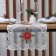 Ethel Poinsettia path with embroidery, 40 x 85 ± 5 cm, p/e