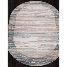 Ковёр овальный Merinos Naturel, размер 100x200 см, цвет beige-blue