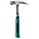 Roofer's hammer Kraftool Thor, whole -handed, rubber handle, 600 g