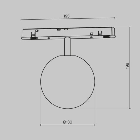 TREECH TRECHNICAL TR038-4-5WTW-DD-W, 6W, 19.3x13x19.8 cm, LED, 300LM, white color.-6