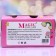 Lip gloss "ice cream", a mix of flowers and aromas