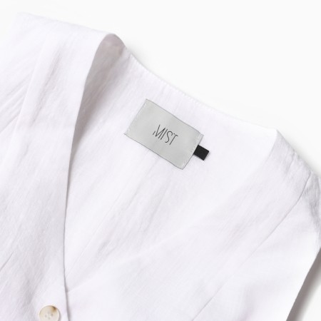 Women's vest MIST LINEN, p. 46, white-5