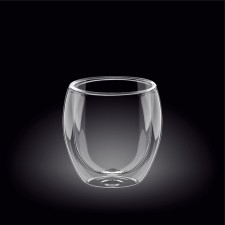 A glass with double walls Wilmax England, 300 ml