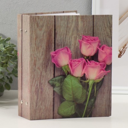 Photo album for 200 photos 10x15 cm "Rose-3 5 roses"