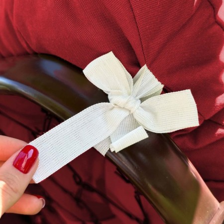 Billy swing pillow, size 50x60x180 cm, red color-4