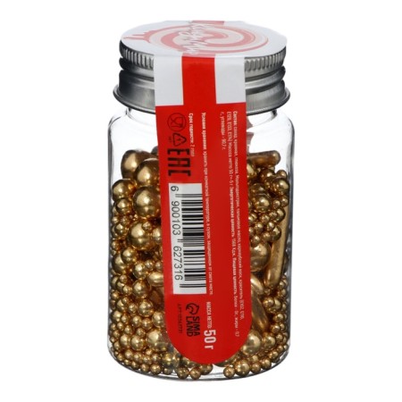 Confectionery Sprinking "Golden Fairy Tale", 50 g-2