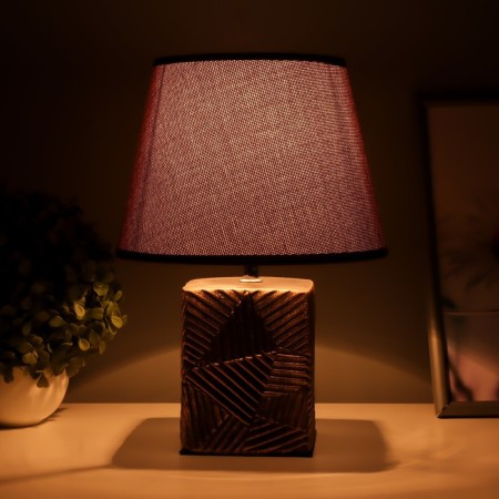 Table lamp Versalya E14 40W Black-gold 22x22x31 cm-1