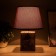 Table lamp Versalya E14 40W Black-gold 22x22x31 cm