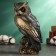 Figure "Owl" bronze 10x22x8cm