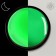 Water gel glowing in the dark, 3 phase, led/uv, 7 ml, green color