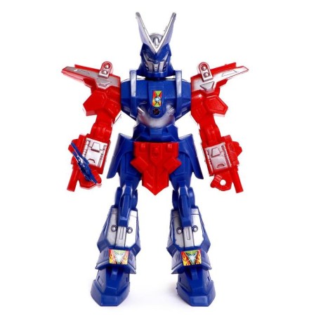 Robot "Warrior", light effects, mix-1