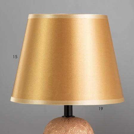 Gloria table lamp E27 40W Terracotta-golden-gold 20x20x32 cm-2