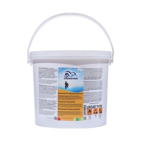 Class chlorine chlorination means of granular 5 kg granular