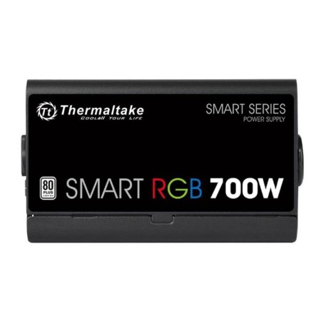 Thermaltake ATX 700W Smart RGB 700 80+ APFC 120mm Color LED 6XSATA RTL-2