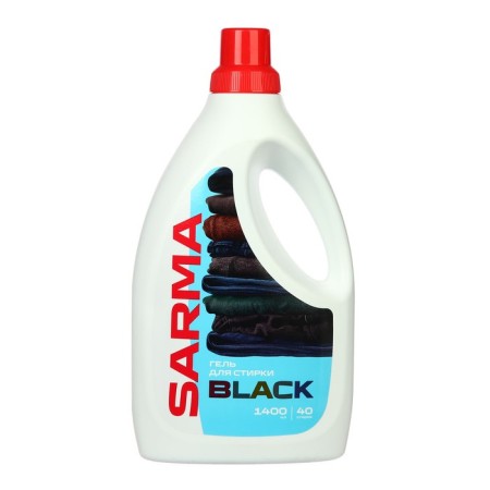 SARMA liquid for washing black linen, 1.4 liters