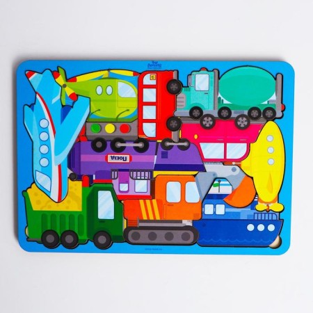 Puzzle with the book "Transport"-2
