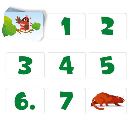 Board game at the "Feathered Against Top -Lastness", 50 cards, 5+-3